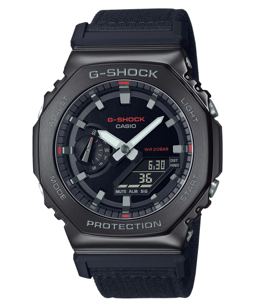 Casio g-shock red and black online