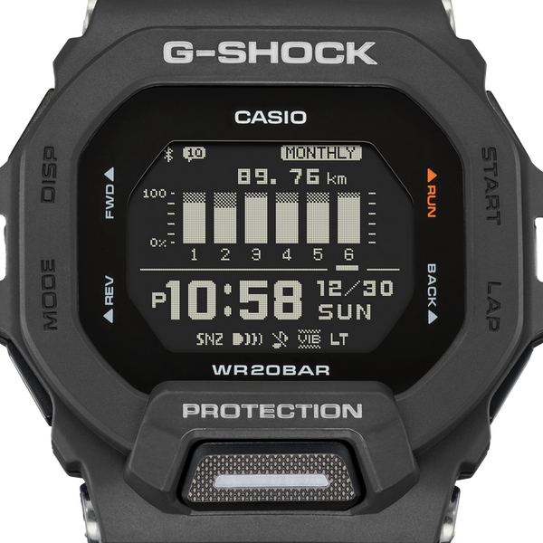 g-shock gbd200 1 move stepcounter bluetooth square black