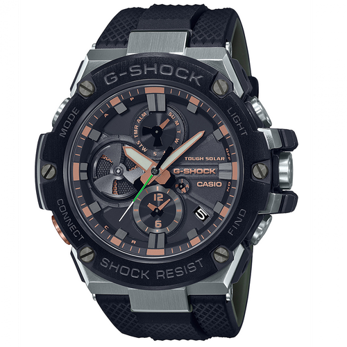 casio g-shock gstb100ga 1a g steel luxury military