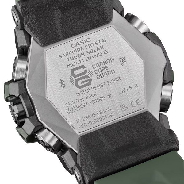 g-shock gwgb1000 3a master of g land mudmaster solar sapphire green