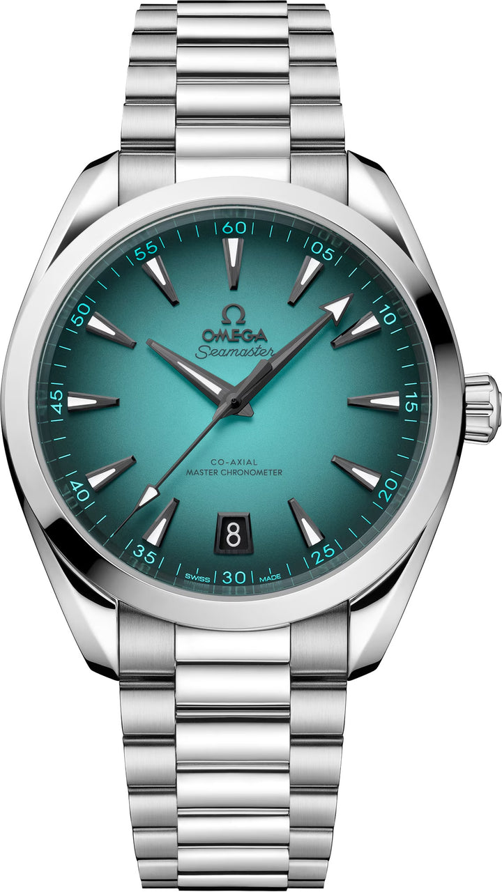 Omega Aqua Terra 150M Turquoise Dial 220.10.41.21.03.006