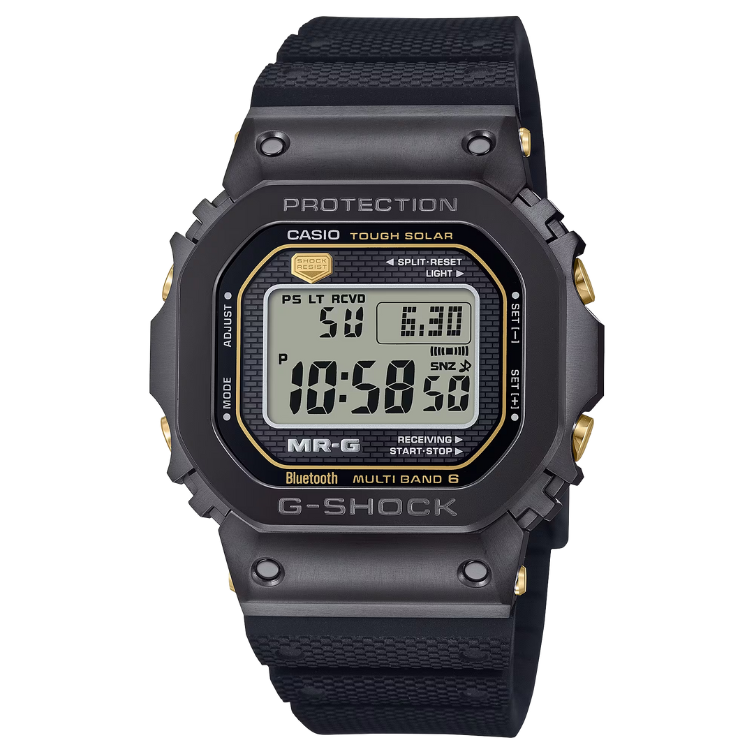 g-shock mrgb5000r 1 cobarion titanium square fluoro rubber solar