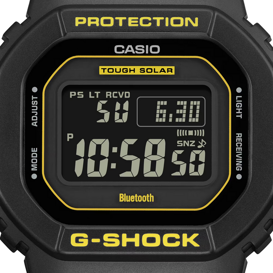 g-shock gwb5600cy 1 rugged square black yellow