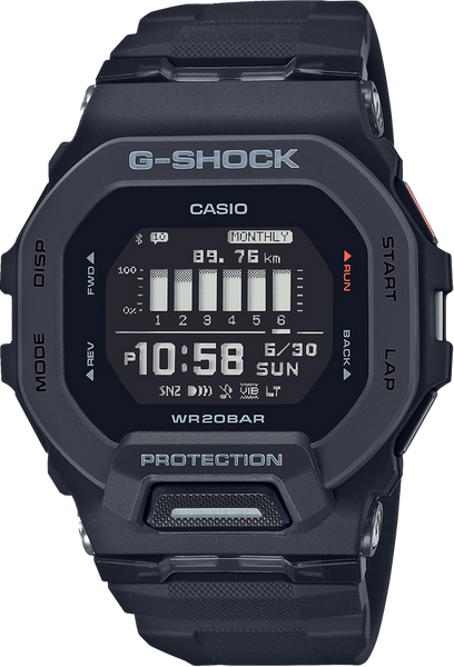 g-shock gbd200 1 move stepcounter bluetooth square black