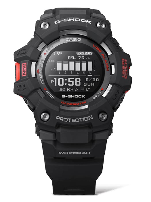 G-Shock GBD100-1 G-SQUAD Bluetooth GPS Step Counter