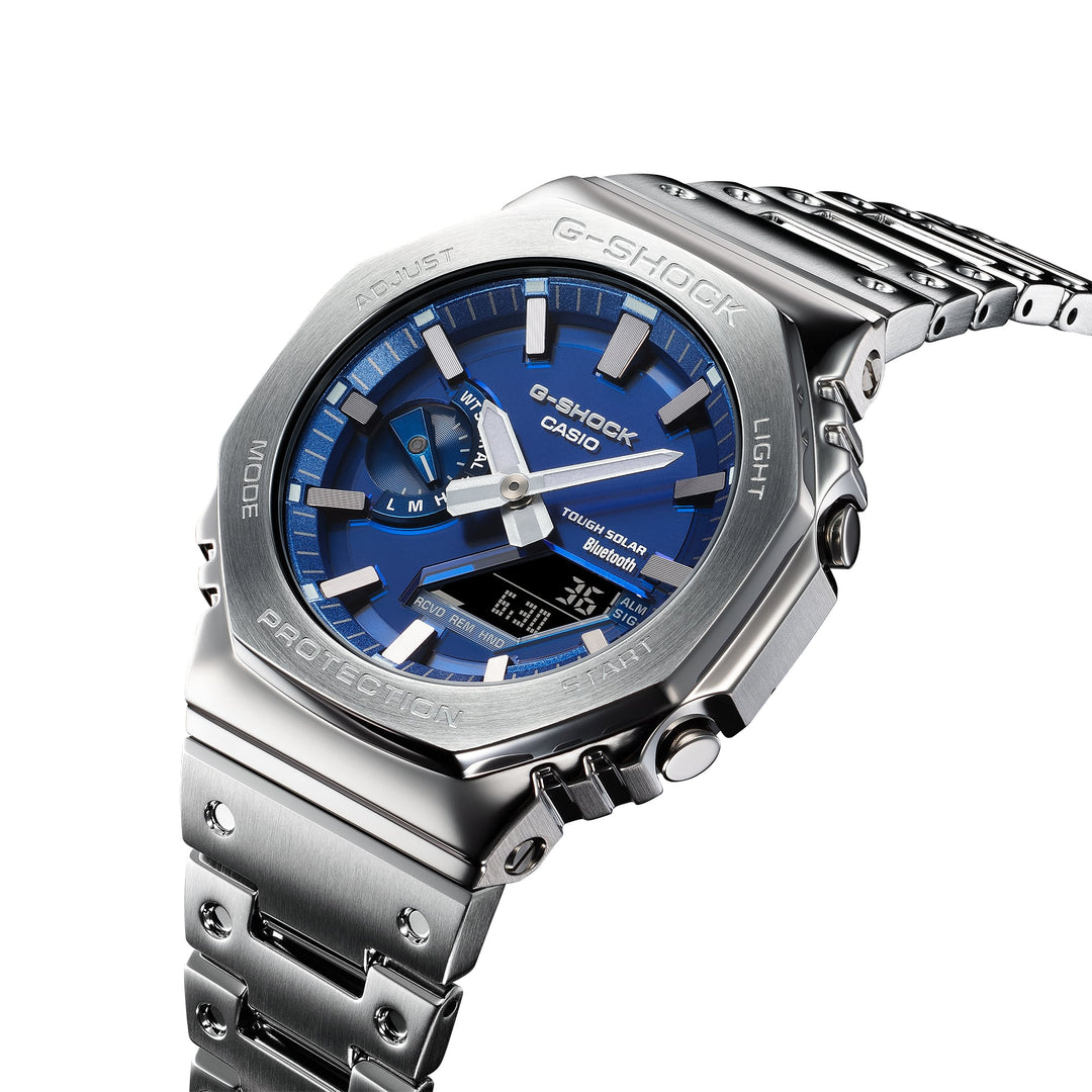 Casio G-Shock GMB2100AD-2A Full Metal Blue Dial Casioak