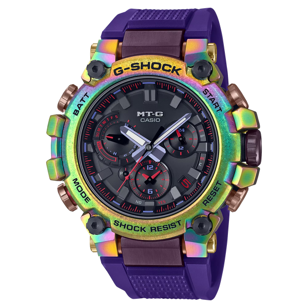 g-shock mtgb3000prb 1a mt g aurora oval limited edition