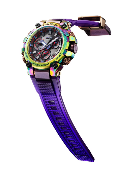 g-shock mtgb3000prb 1a mt g aurora oval limited edition