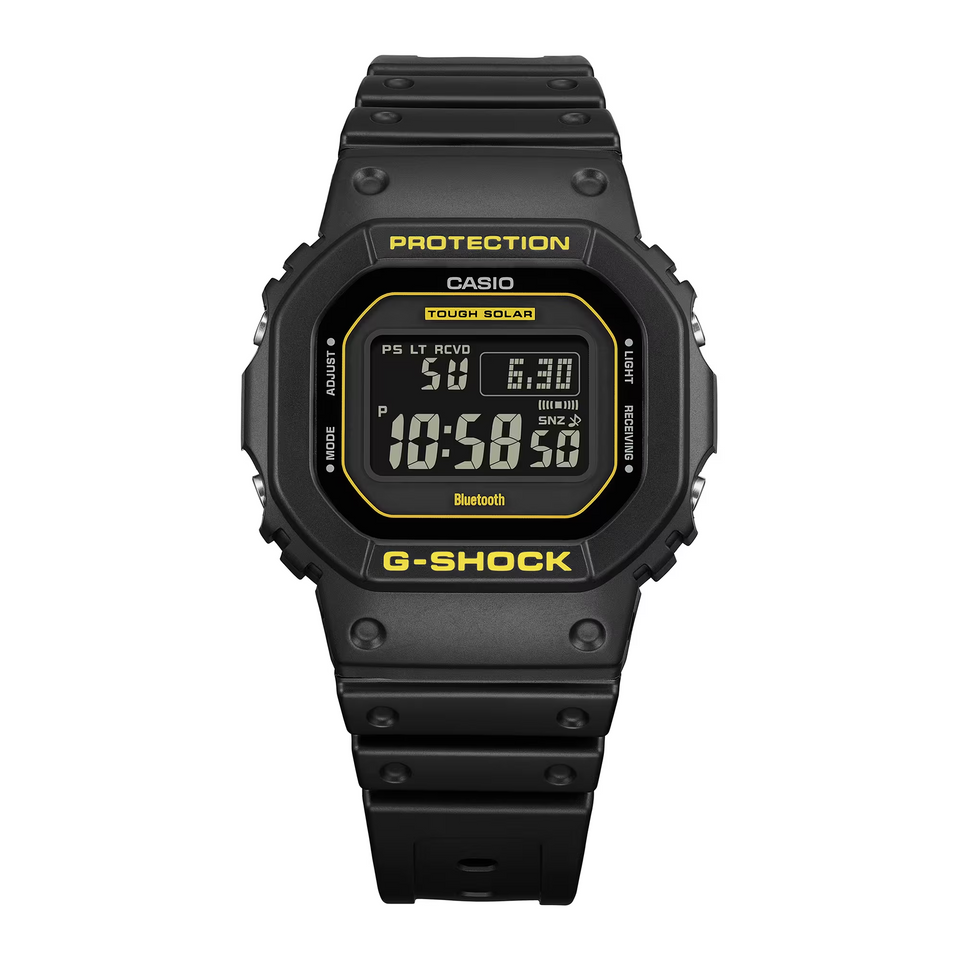 g-shock gwb5600cy 1 rugged square black yellow