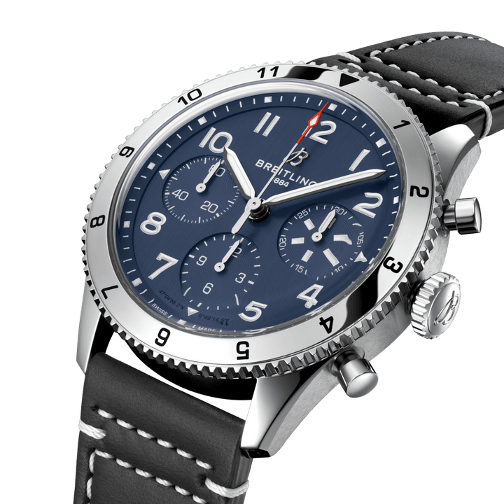 breitling classic avi chronograph 42 tribute to vought f4u corsair watch a233801a1c1x1