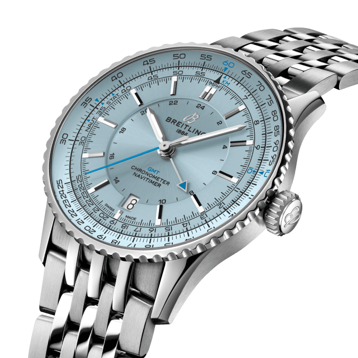 breitling navitimer automatic gmt 41 watch a32310171c1a1