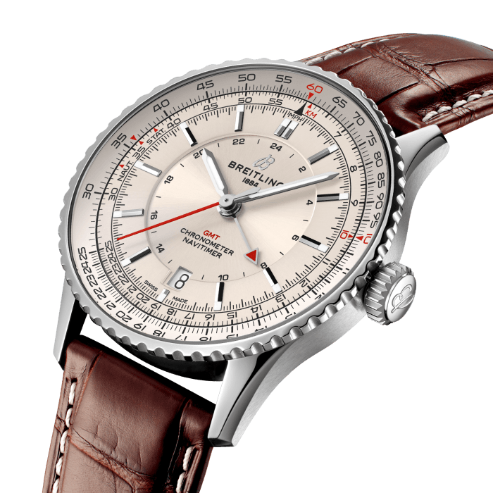 breitling navitimer automatic gmt 41 watch a32310211g1p1