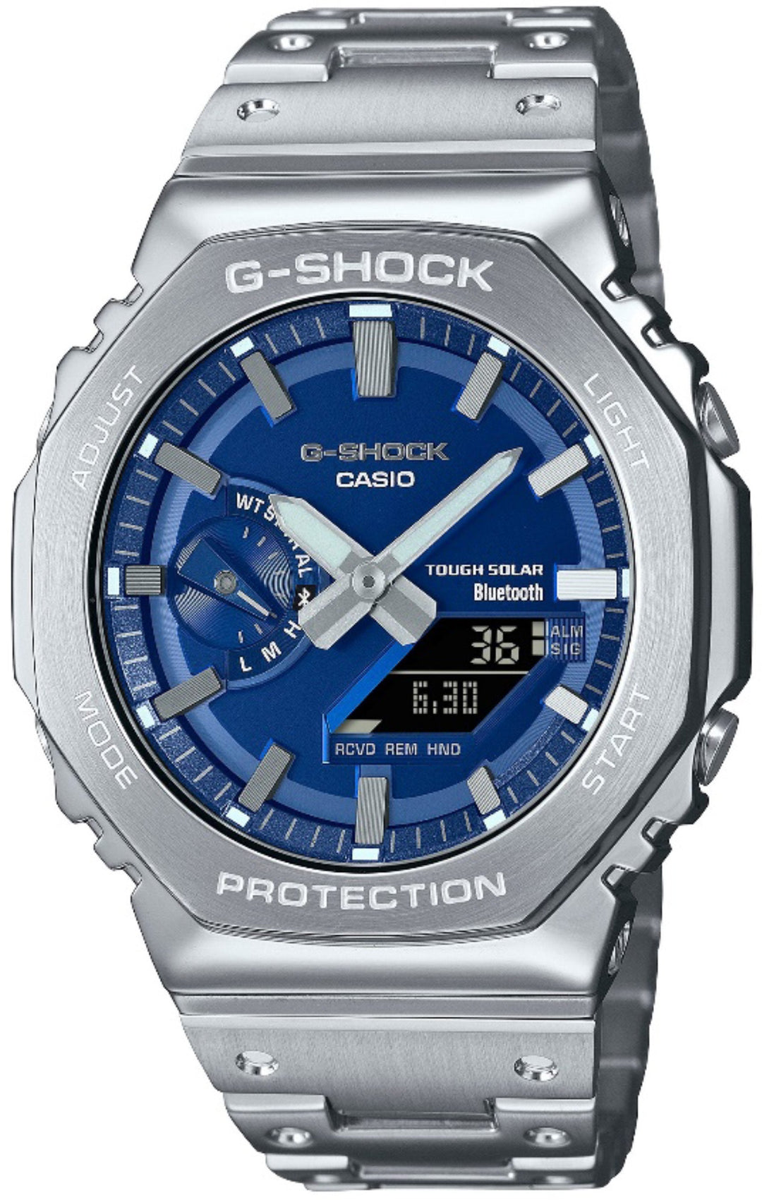 Casio G-Shock GMB2100AD-2A Full Metal Blue Dial Casioak