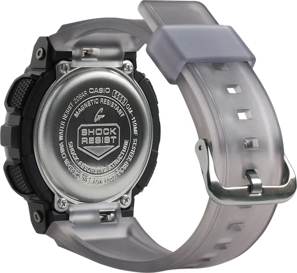 g-shock gm110mf 1a midnight fog metal components black