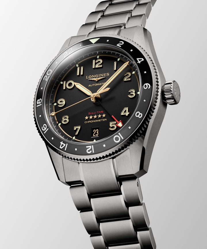 LONGINES SPIRIT ZULU TIME TITANIUM